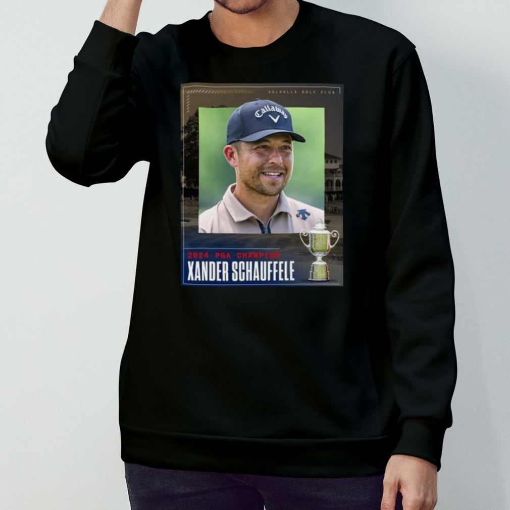 Official Valhalla Golf Club 2024 PGA Champion Xander Schauffele Shirt