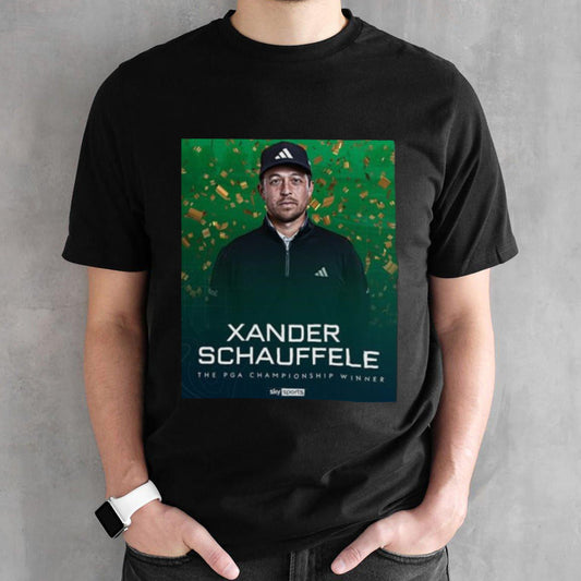Official Xander Schauffele The PGA Championship Winner 2024 Shirt