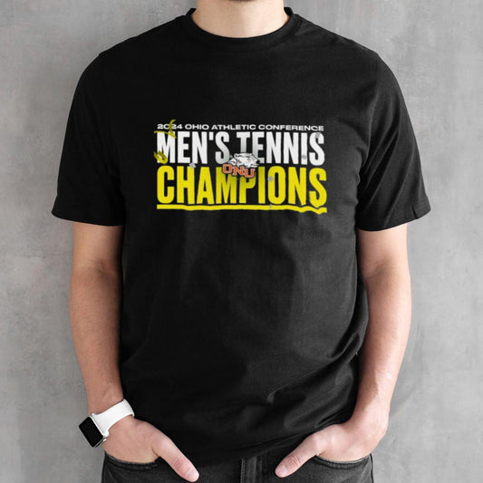 Ohio Northern Menâ€™s Tennis 2024 Ohio Athletic Conference Champions shirt