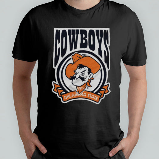 Oklahoma State Cowboys Cola Design Royal shirt