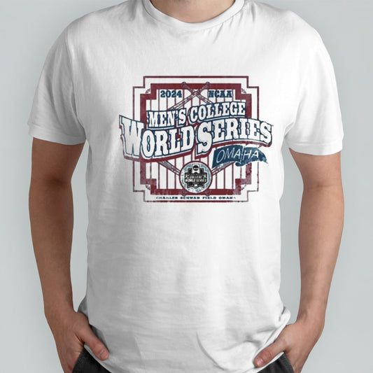 Omaha 2024 Baseball College World Series Overdyed Shirt
