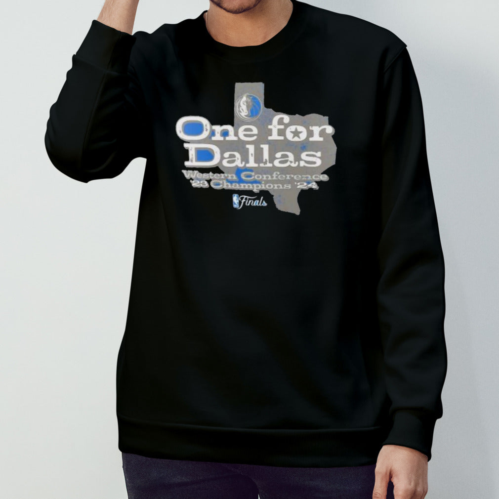 On For Dallas Dallas Mavericks 2024 Western Conference Champions Shirt