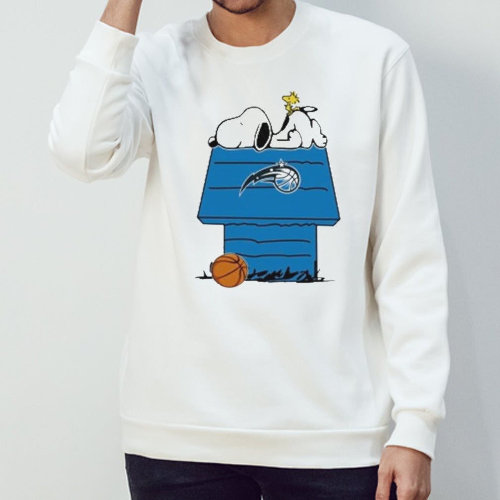 Orlando Magic Nba Basketball Snoopy Woodstock House 2024 T-shirt