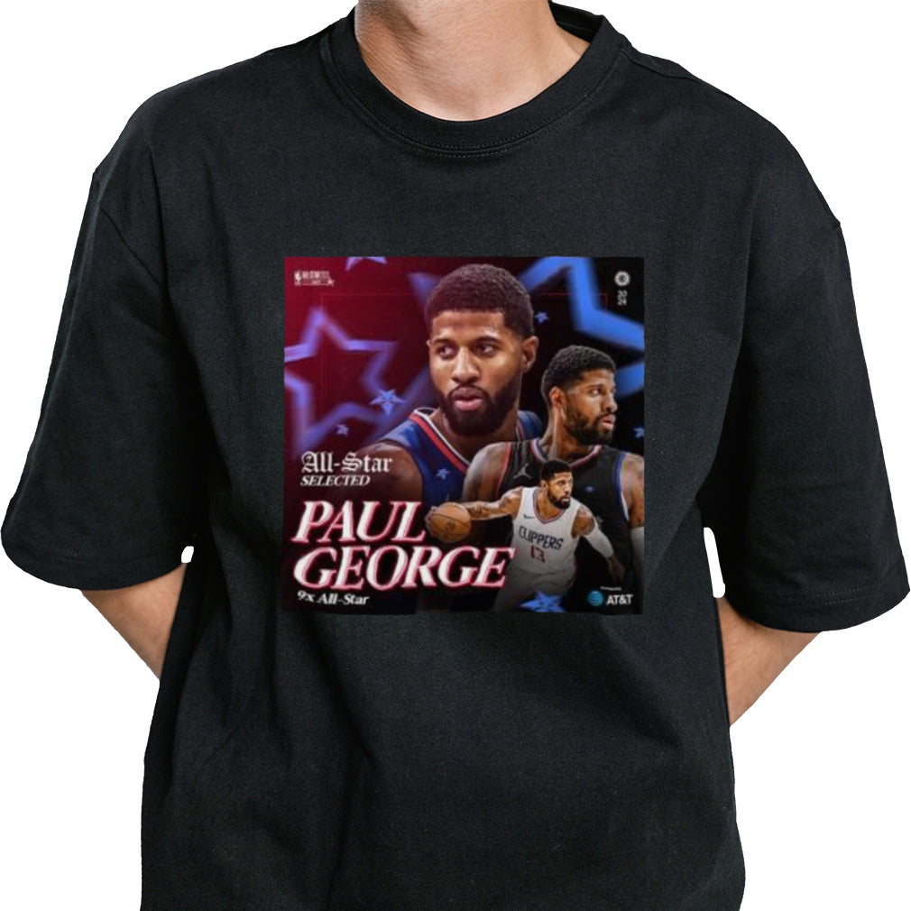 Paul George 9x All Star to the 2024 NBA All-Star Game Shirt