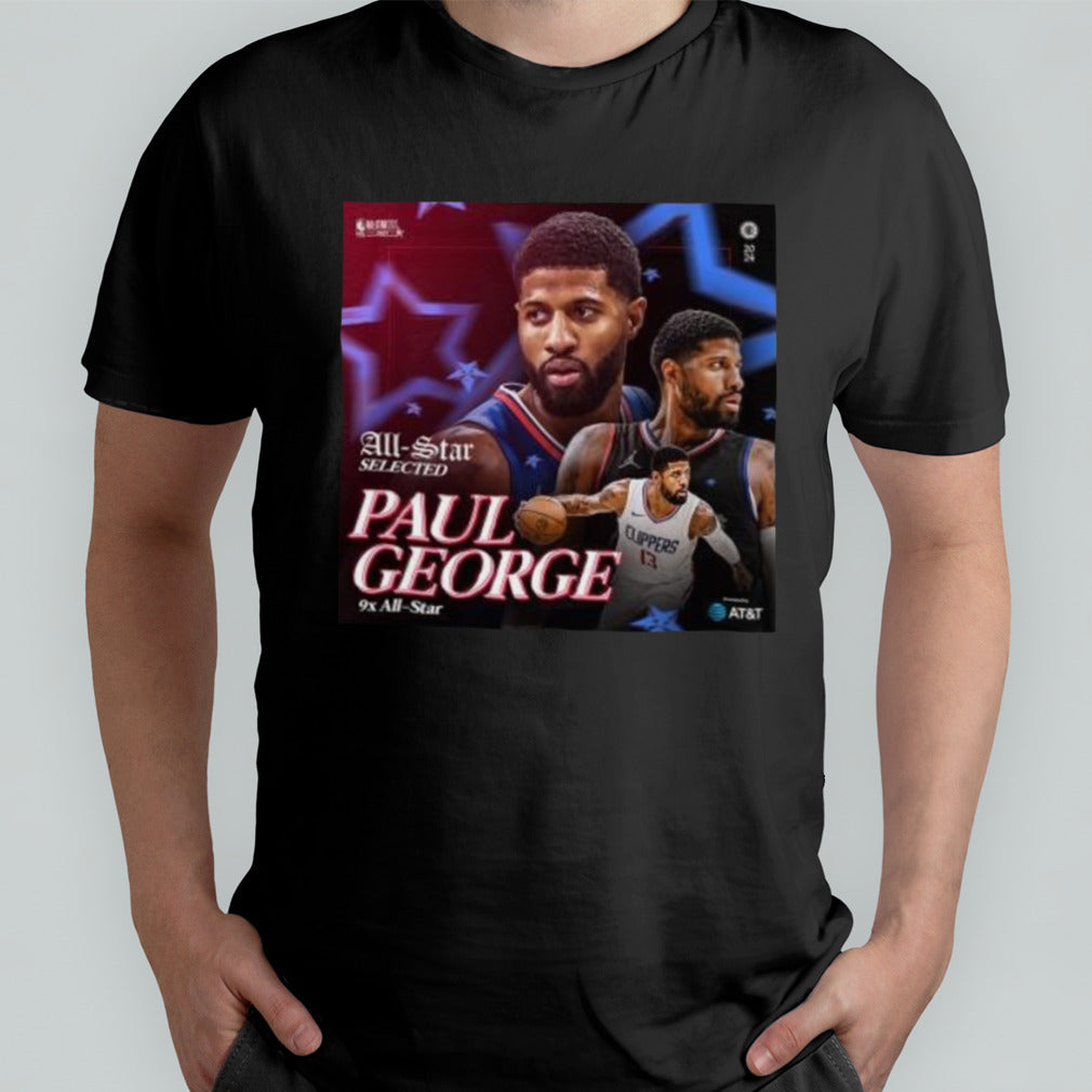 Paul George 9x All Star to the 2024 NBA All-Star Game Shirt