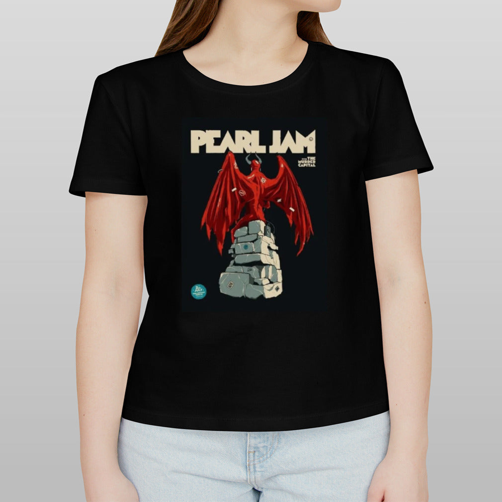 Pearl Jam With The Murder Capital Waldbuhne In Berlin On July 2 2024 Art By Rupet Gruber Shirt