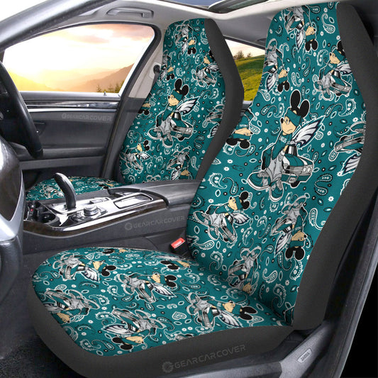 Philadelphia Eagles Car Seat Covers Cartoon Theme Collection