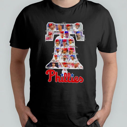 Philadelphia Phillies Team The Bell Signatures Shirt