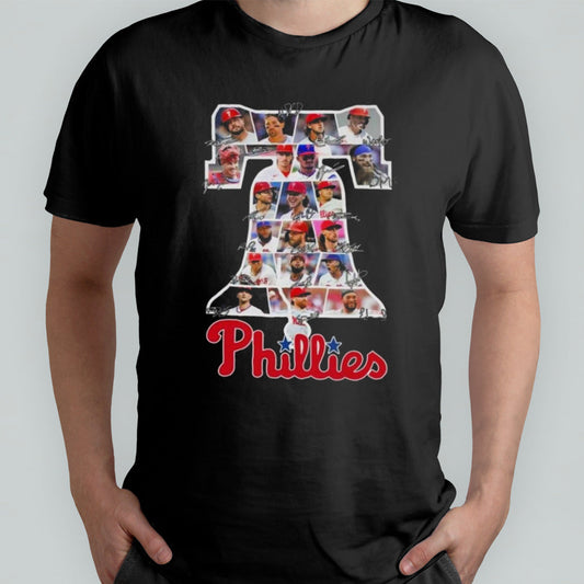 Philadelphia Phillies The Big Logo With The Best 2024 Line Up Players 2024 Shirt