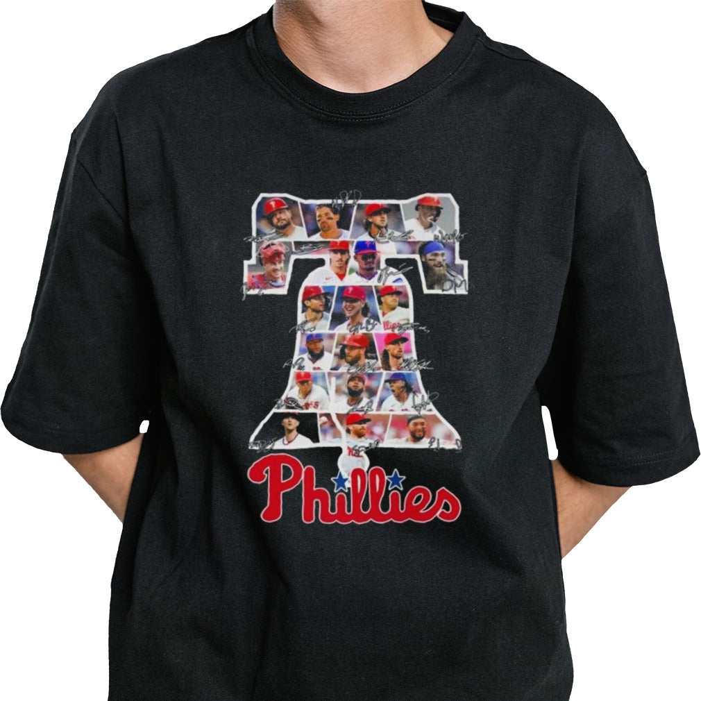 Philadelphia Phillies The Big Logo With The Best 2024 Line Up Players 2024 Shirt