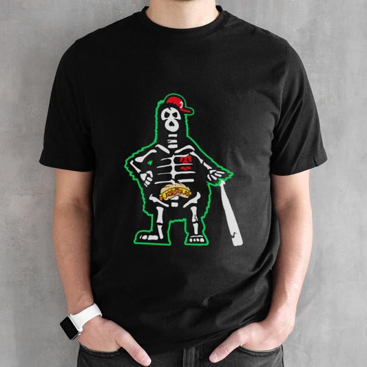 Phillie Phanatic to the bone shirt