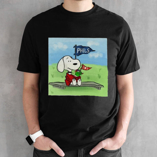 Phillies Snoopy Baseball MLB Phillie Phanatic Shirts