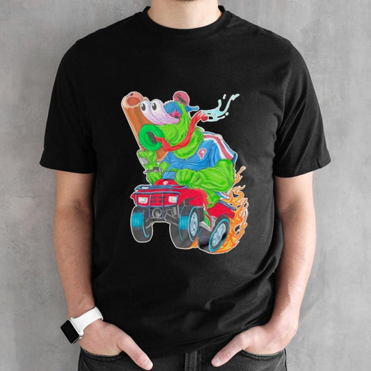 Phuzz Mode Phillie Phanatic baseball Mascot shirts