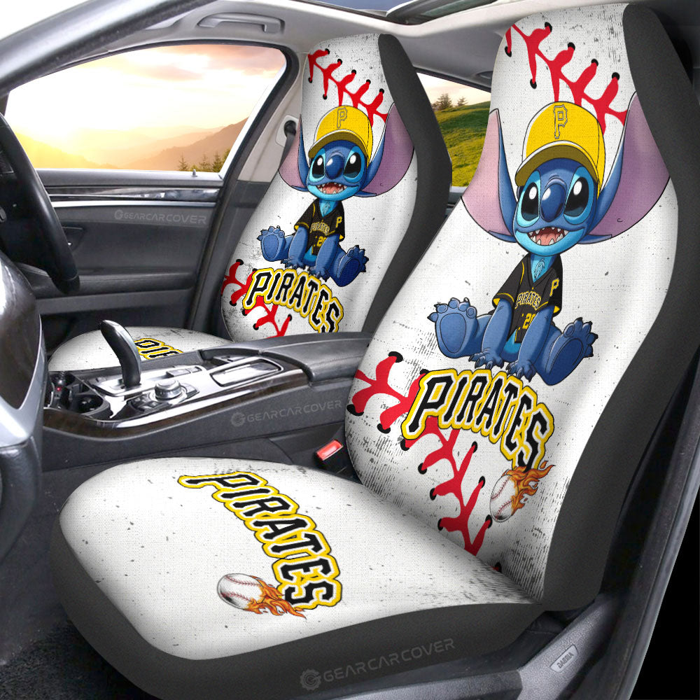 Pittsburgh Pirates Car Seat Covers Stitch Theme Collection