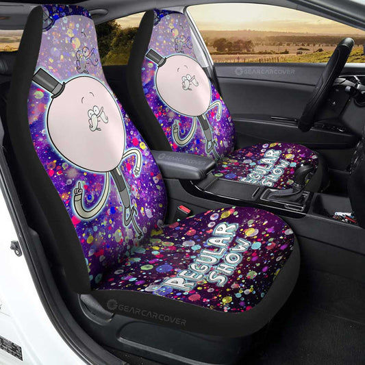 Pops Maellard Regular Show Car Seat Covers Custom Cartoon Car Accessories