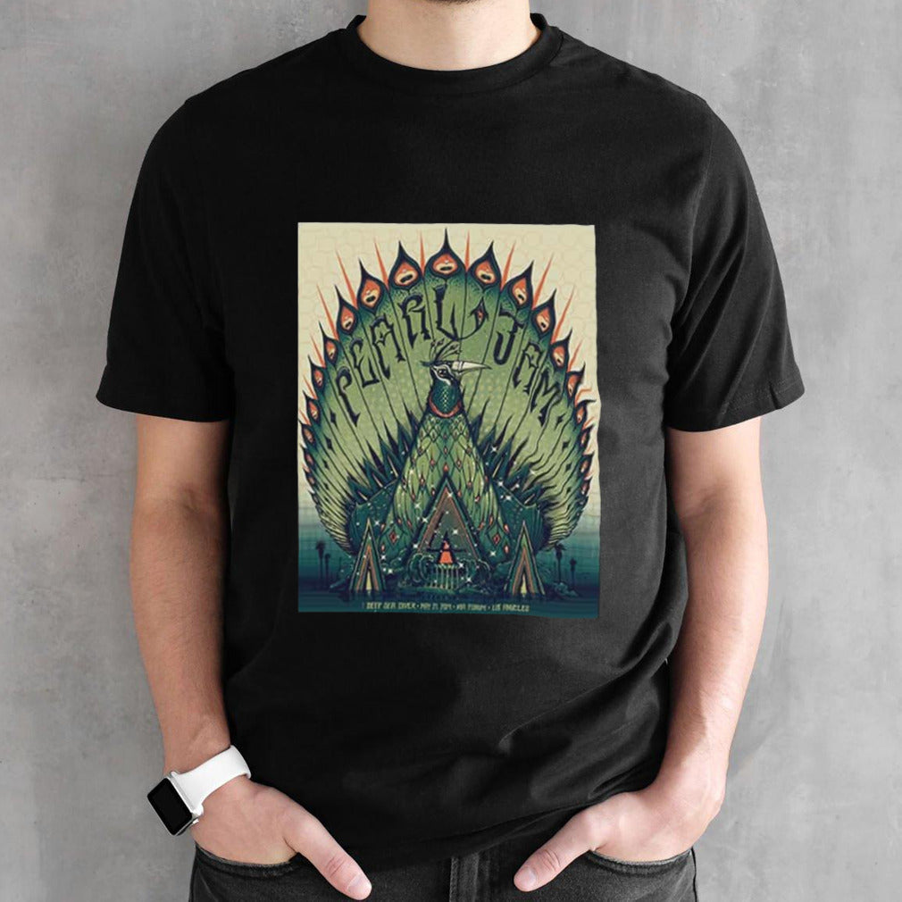 Poster Tonight Pearl Jam With Deep Sea Diver At The KIA Forum On May 21st 2024 In Los Angeles Art By Jeff Soto shirt