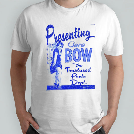 Presenting clara bow the tortured poets dept shirt