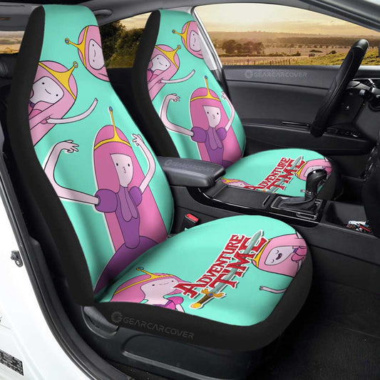 Princess Bubblegum Adventure Time Car Seat Covers Custom Cartoon Car Accessories