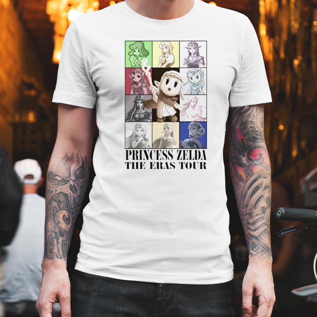 Princess Zelda the eras tour shirt