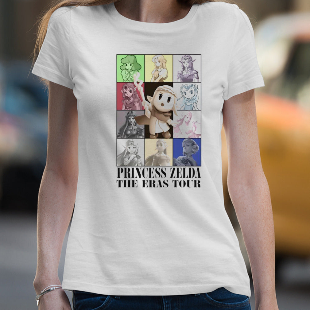 Princess Zelda the eras tour shirt