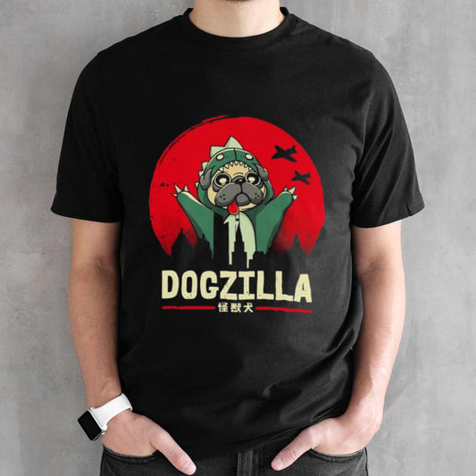 Pug Dog Dogzilla Shirts