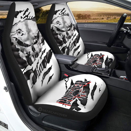 Punisher Car Seat Covers Custom Uniform Car Accessories