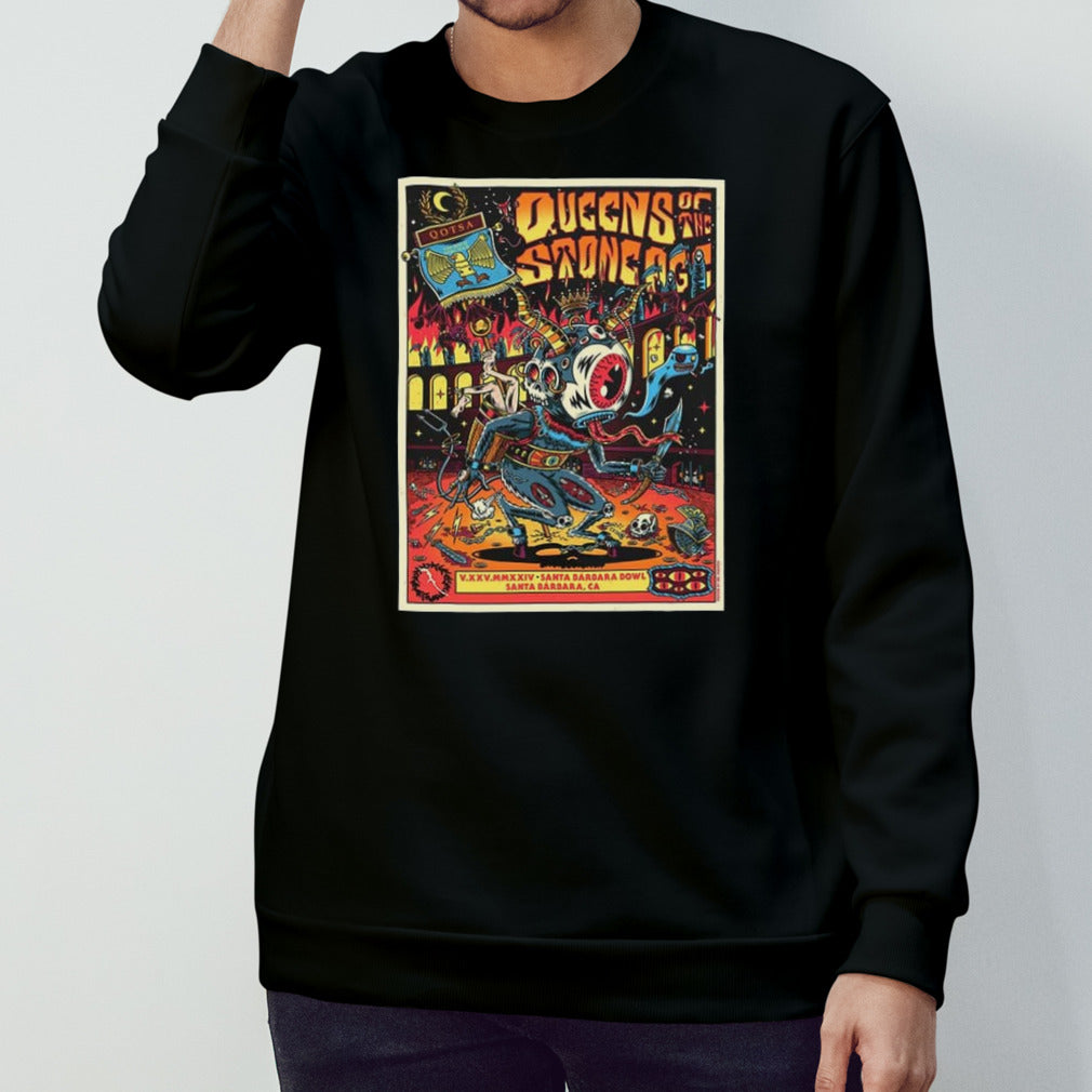 Queen Of The Stone Age Tour 2024 At Santa Barbara Bowl Santa Barbara California On May 25 shirt