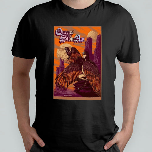 Queens Of The Stone Age Clisson Poster Complexe Du Val De Moine June 27, 2024 Shirt