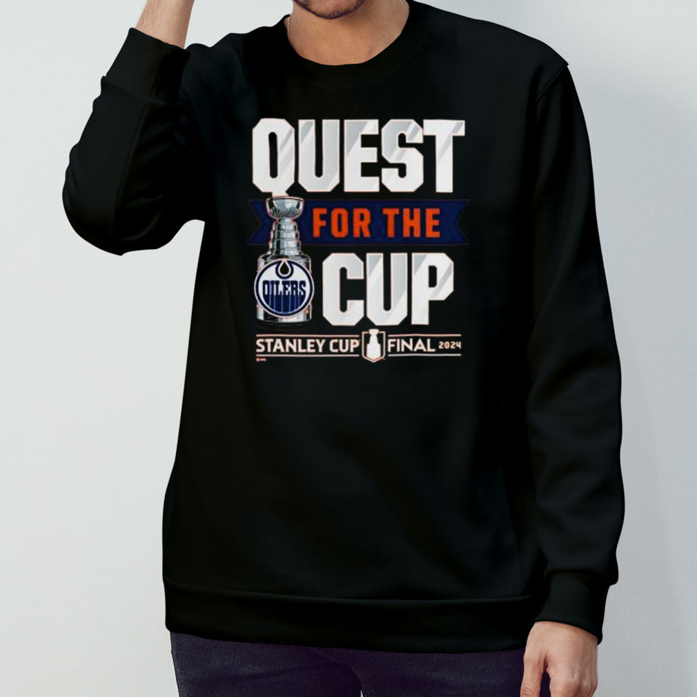 Quest For The Cup Edmonton Oilers 2024 Stanley Cup Final T shirt
