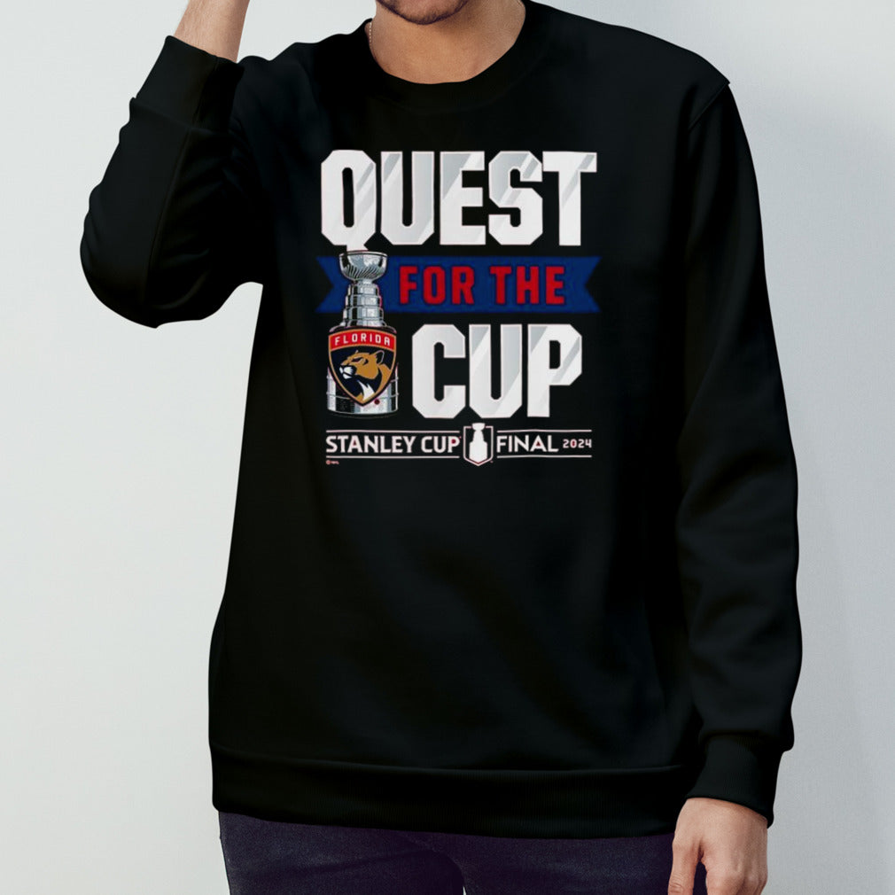 Quest For The Cup Florida Panthers 2024 Stanley Cup Final T-Shirt