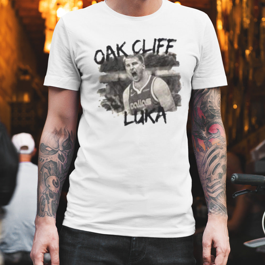 Rare Vintage NBA Oak Cliff Dallas Mavericks Luka Doncic Shirt