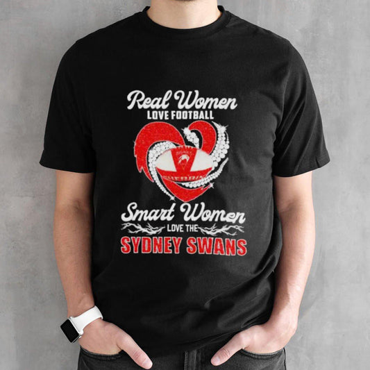 Real Women Love Football Smart Women Love The Sydney Swans Diamonds 2024 Shirt