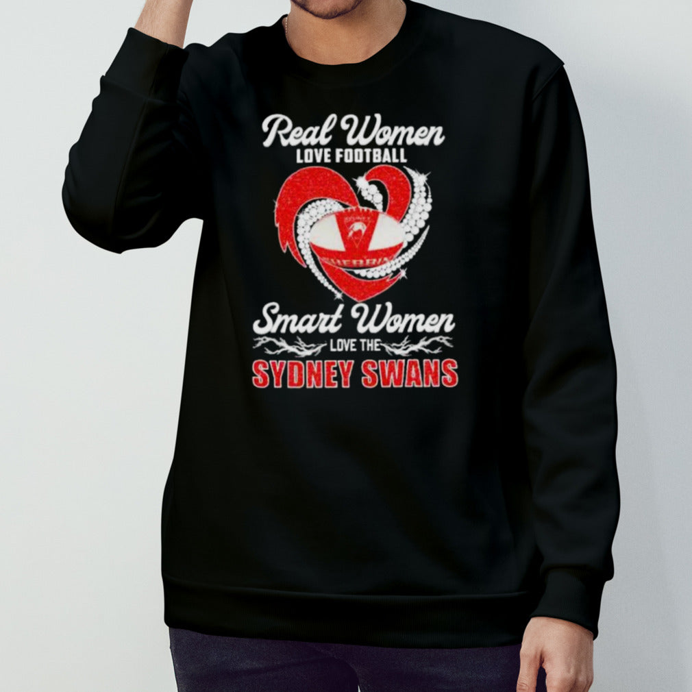 Real Women Love Football Smart Women Love The Sydney Swans Diamonds 2024 Shirt