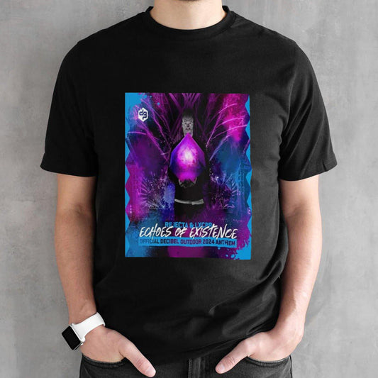 Rejecta And LXCPR Echoes Of Existence Official Decibel Outdoor 2024 Anthem T-Shirt