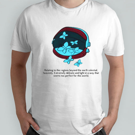 Relating To The Regions Beyond The Earth Celestial Space Cadet T-shirt