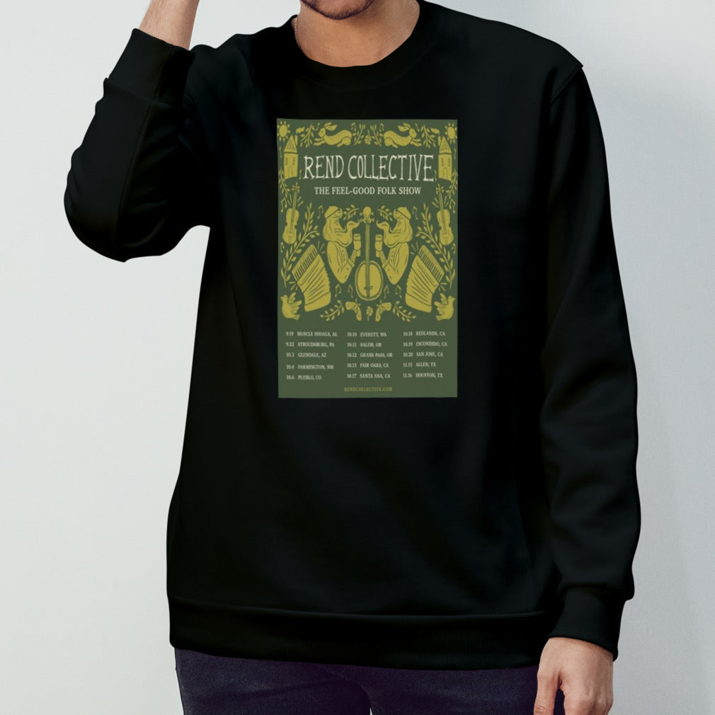 Rend Collective The Feel Good Folk Show 2024 Poster Shirt