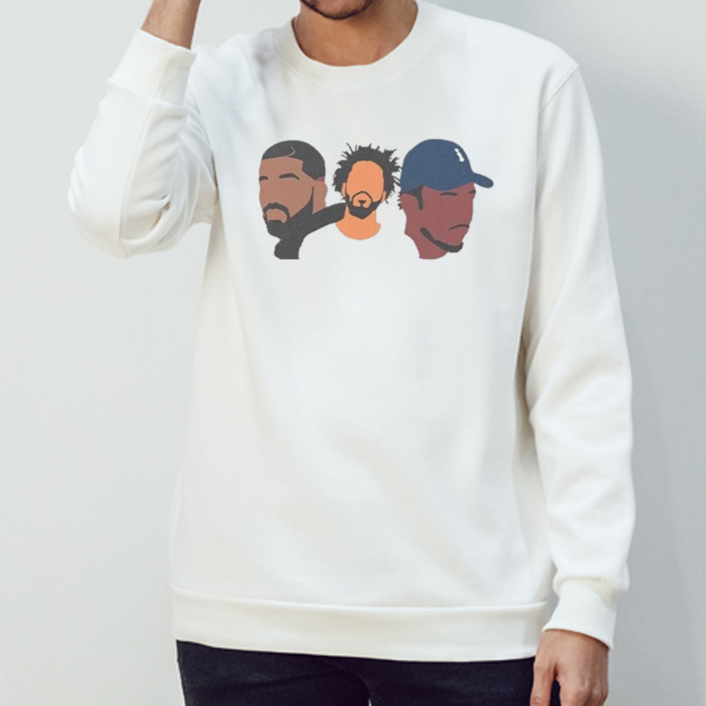 Retro Drake J Cole Kendrick Lamar Rapper Star Shirt