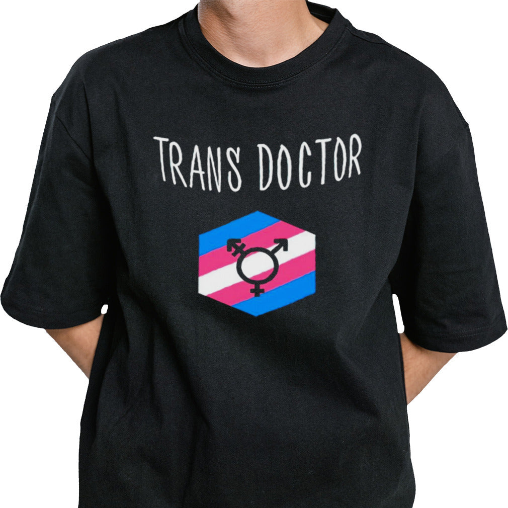 Riordan Ledgerwood trans doctor shirt