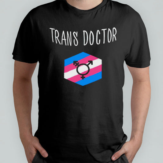 Riordan Ledgerwood trans doctor shirt