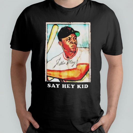 Rip Willie Mays â€“ Say Hey Kid Baseball shirt