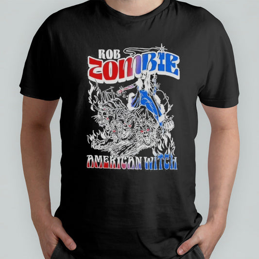 Rob Zombie American Wild Witch T-Shirt
