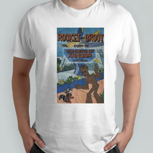 Rocket and Groot explore the wonders of xandar shirt