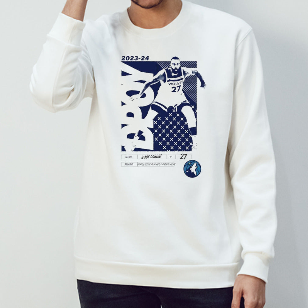 Rudy Gobert 2024 Defensive Player Of The Year shirt