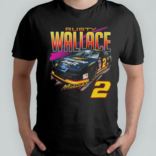 Rusty Wallace 2 Vintage T Shirt