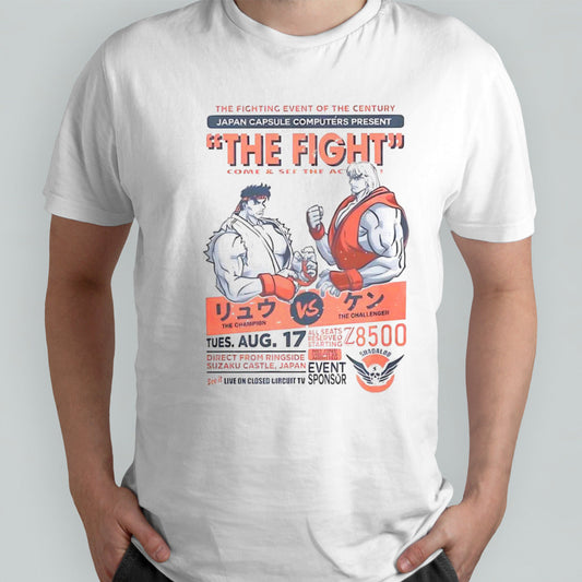 Ryu vs. Ken the fighting event of the century shirt