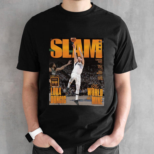SLAM Luka Doncic The World Is Mine shirt