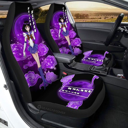 Sailor Saturn Car Seat Covers Custom Sailor Moon Anime Car Interior Accessories