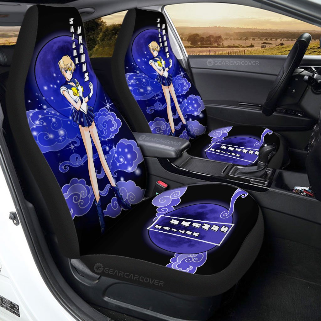 Sailor Uranus Car Seat Covers Custom Sailor Moon Anime Car Interior Accessories