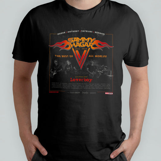 Sammy Hagar The Best Of All Worlds 2024 shirt