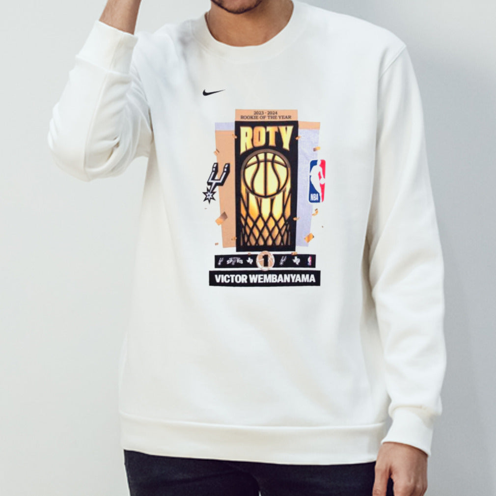 San Antonio Spurs 2024 Rookie of the Year Victor Wembanyama shirt
